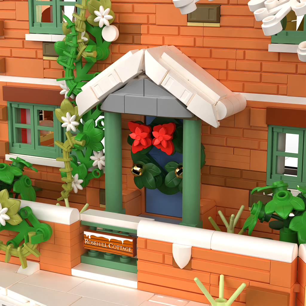 Rosehill Cottage House Building Set