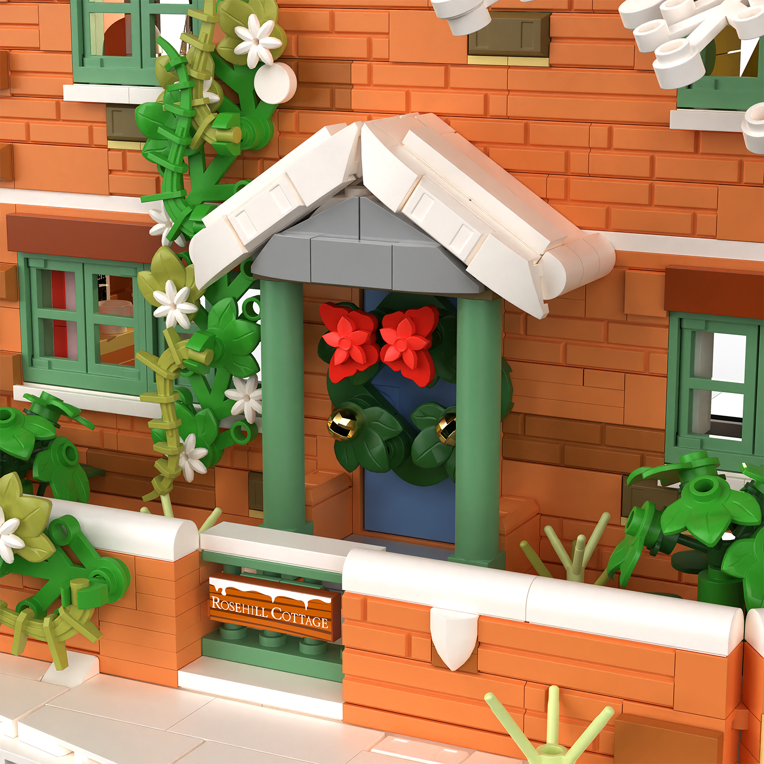 Rosehill Cottage House Building Set