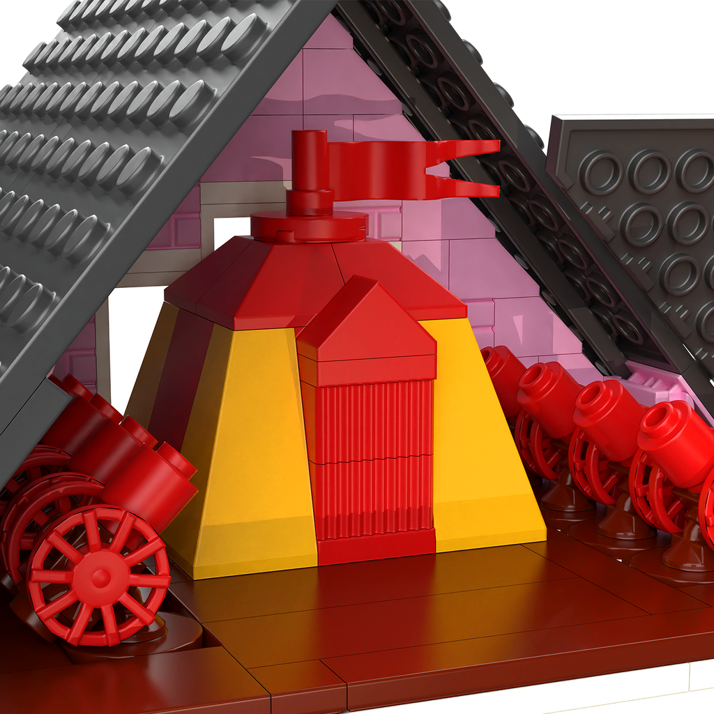 Pink Palace House Building Set