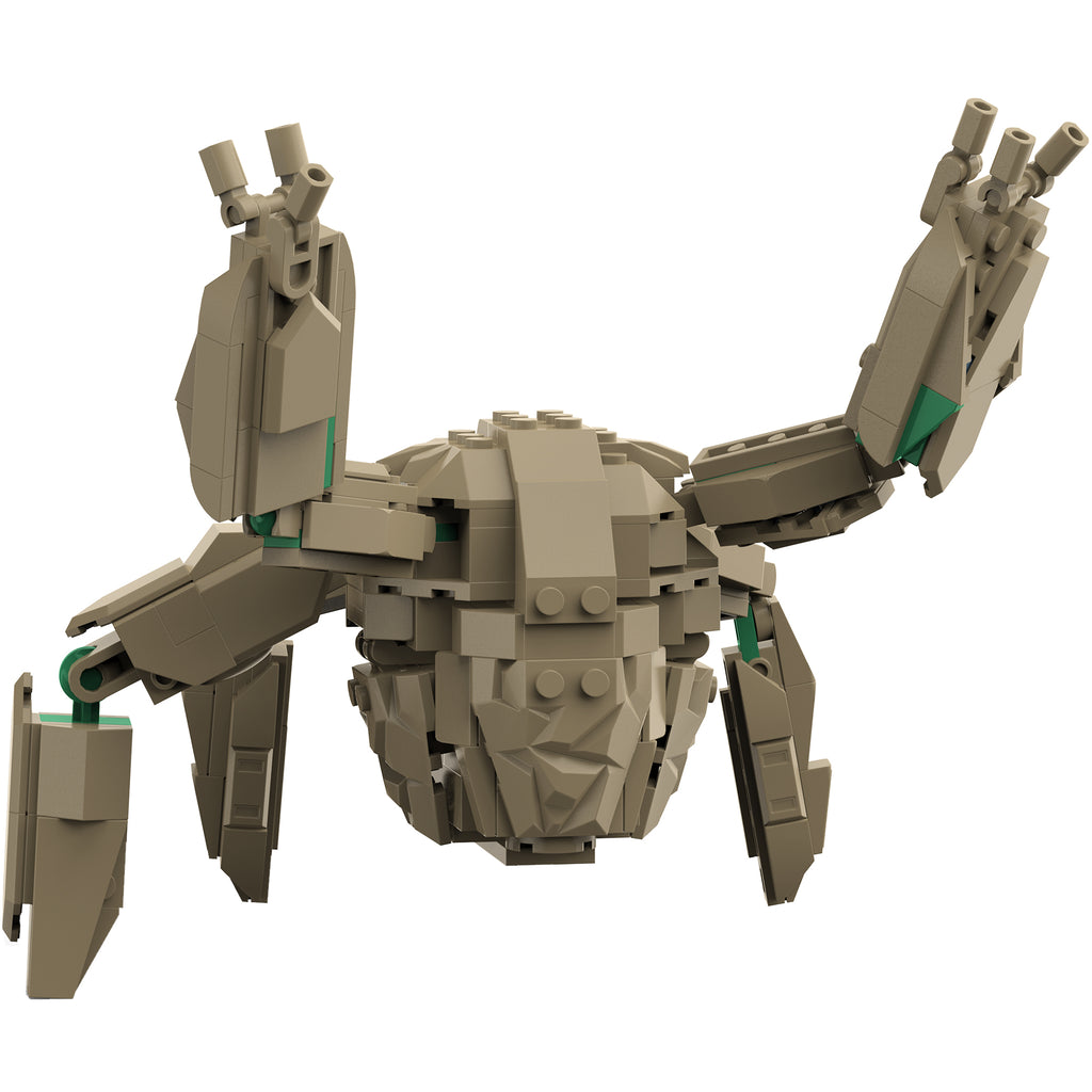 AMAZE Rocky Sci-Fi Alien Collectible Figurine Building Set
