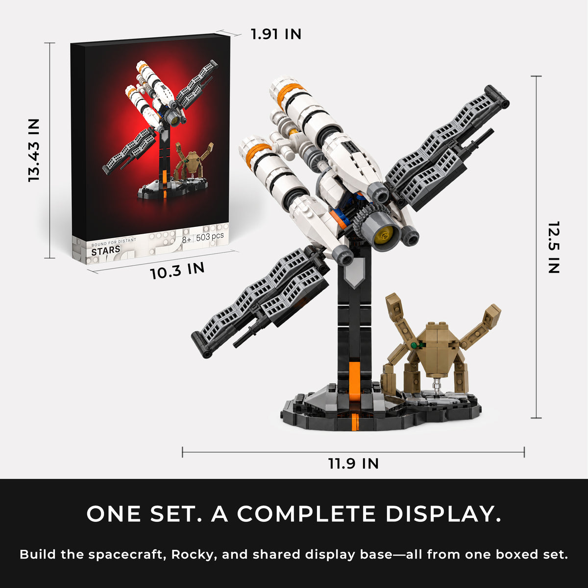 Spacecraft and Rocky building set - image 7